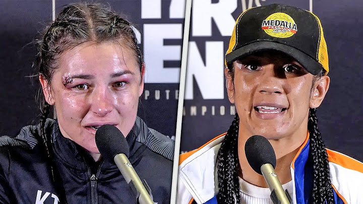 Katie Taylor vs. Amanda Serrano • FULL POST FIGHT PRESS CONFERENCE • DAZN & Matchroom Boxing