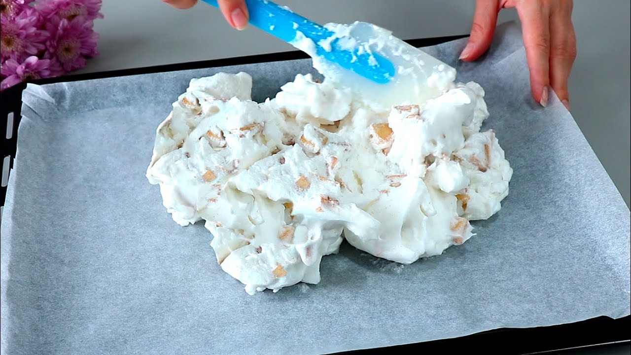 ВАС ОБМАНЫВАЮТ! НОВЫЙ ЯБЛОЧНЫЙ Меренговый Десерт Который Пошёл Не По Плану! Без Сахара и Крахмала!