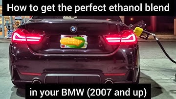 How to calculate an Ethanol Mix on your BMW (E30, E50, etc)