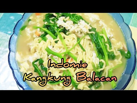Indomie Kangkung Kuah