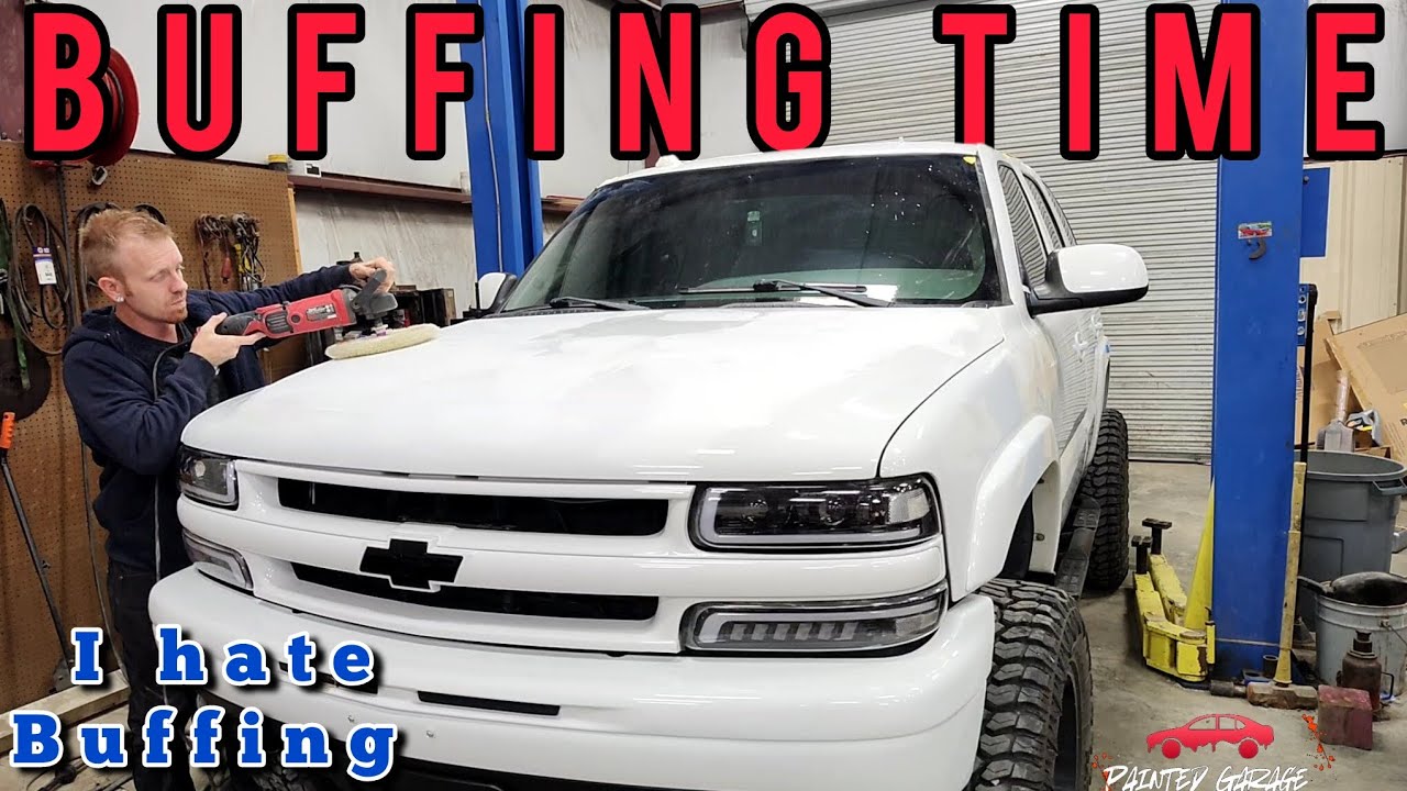 DENIB, SANDING, and BUFFING after a fresh paint job, how I do it.