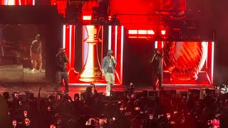 50 Cent brings out Eminem in Detroit. Performs 