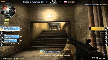 CS:GO NiP V zNation StarLadder Mirage