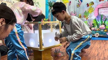 Tạo hình: Sáng tạo tranh các con vật dưới đại dương(5-6T) - MN Sao Vàng- TP Nam Định