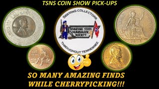 FANTASTIC FINDS AT THE TENNESSEE STATE NUMISMATIC SOCIETY COIN SHOW #therealdeal #livecoinqa #coins