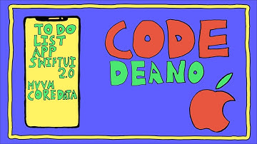 Part 1. SwiftUI 2.0, Core Data, ToDo List App, MVVM
