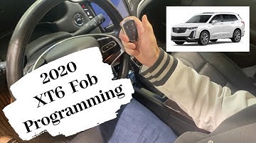 How To Program A Cadillac XT6 Smart Key Remote Fob 2020