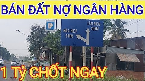 CHỦ NỢ NGÂN HÀNG Cần Bán Đất Gấp -  2 Mặt Tiền Gần Ngã 3 Vịnh | Điền Thổ Tây Ninh