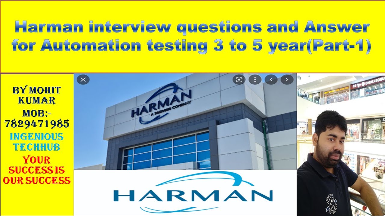 HarMan Interview Question and Answer for Automation Test engineer (2 to ...