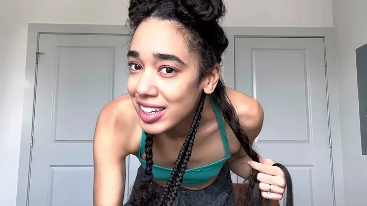 How I do my feed in braids