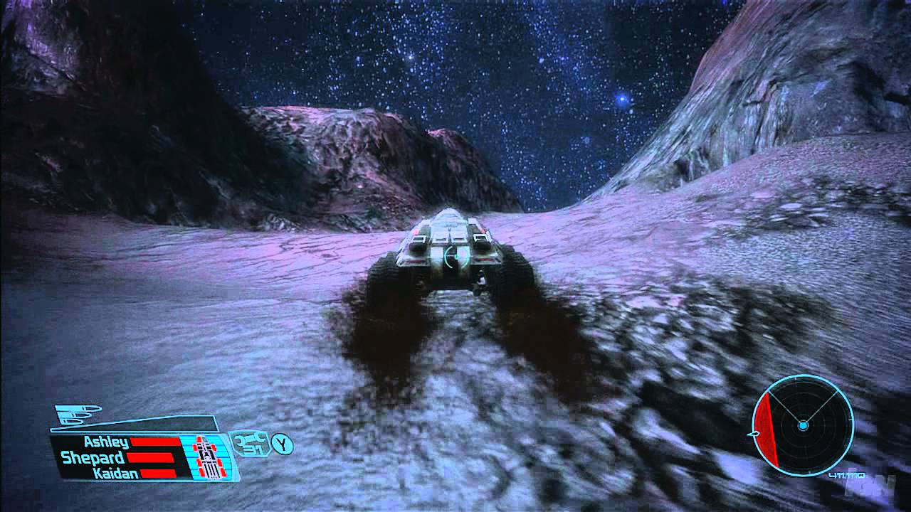 Mass Effect Xbox 360 Gameplay - Exploring Planet (HD)