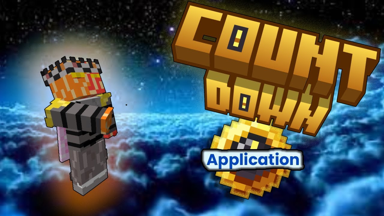 My Countdown Smp Application (rejected) - YouTube