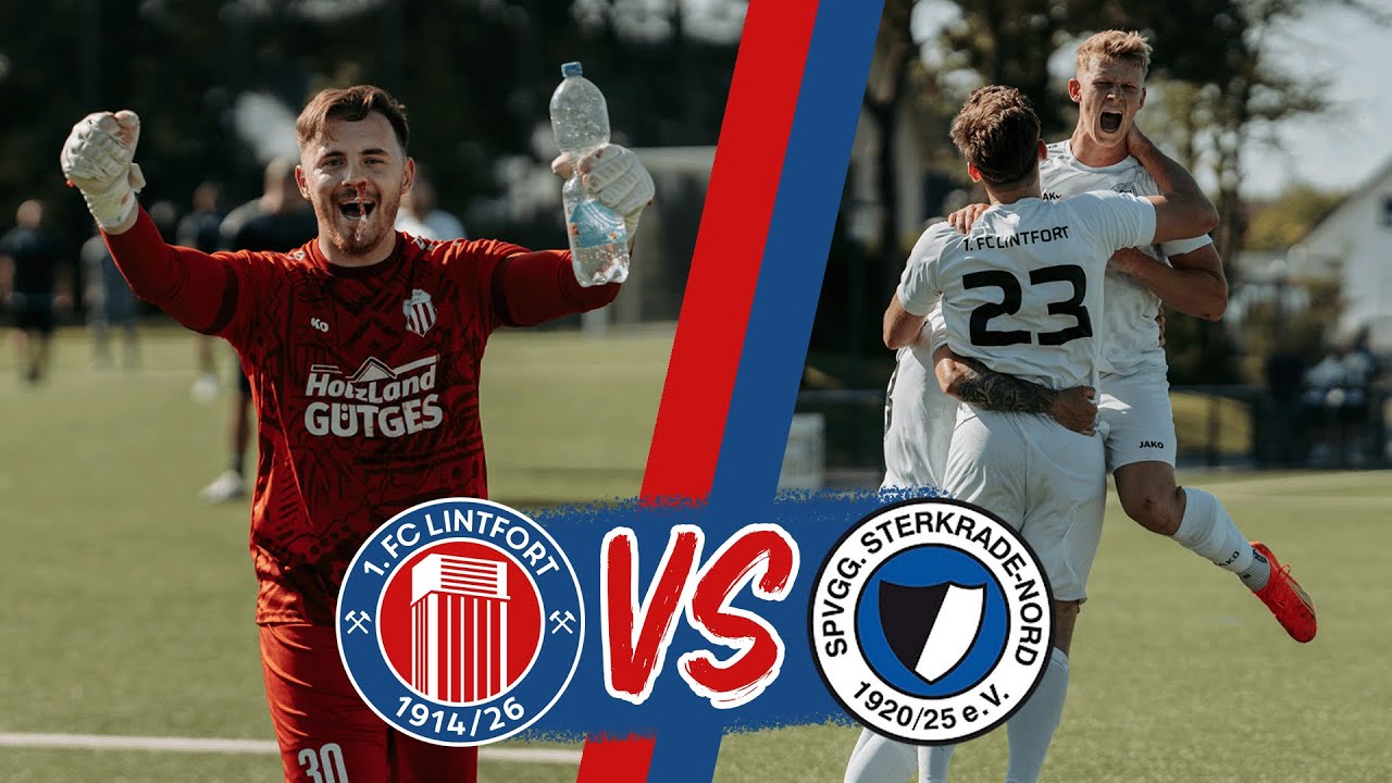 SIEGTREFFER IN DER 96. MINUTE 😮‍💨 1. FC LINTFORT vs. STERKRADE NORD | 4. SPIELTAG LANDESLIGA 23/24