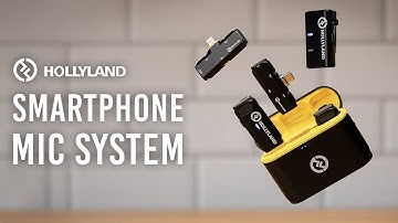 Hollyland LARK C1 DUO Wireless Mic System: Level Up Your Smartphone Audio!