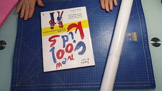 In this video, i'll show you how to cover a school book with adhesive
plastic. is great idea help protect your child's books through the
yea...
