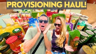 ⛵️PROVISIONING for 6 MONTHS SAILING the CARIBBEAN! How Much$$| Hallberg Rassy 352