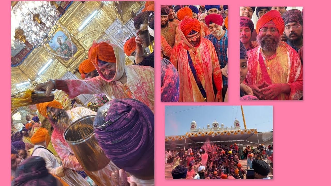  ਤਖ਼ਤ ਸ਼੍ਰੀ ਹਜ਼ੂਰ ਸਾਹਿਬ ਵਿੱਖੇ ਫੁੱਲਾਂ ਦੇ ਰੰਗਾਂ ਨਾਲ ਹੋਈ ਹੋਲੇ ਮਹੱਲੇ ਦੀ ਆਰੰਭਤਾ 🌸🩷✨👏🏻2026