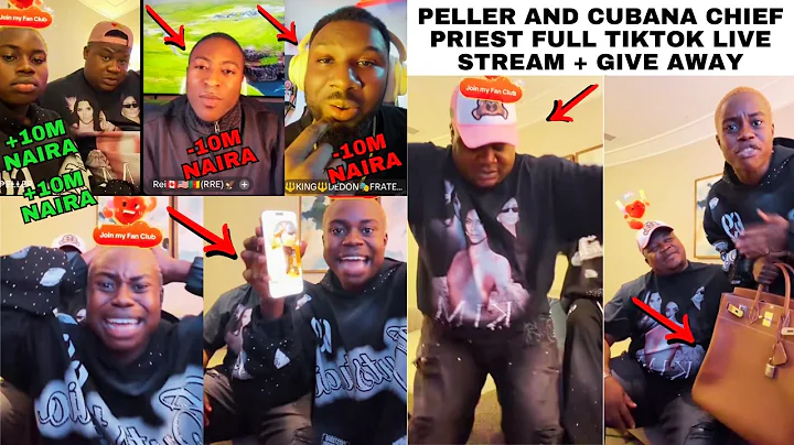 Cubana Chief Priest Made 20 Million Naira For PELLER In Less Than 15 Mins