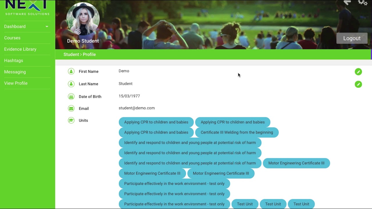 Student - Add a Photo to Your Profile