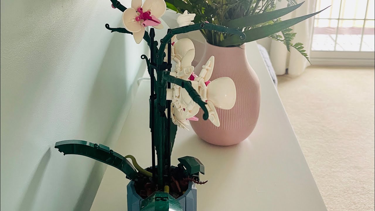 Новая коллекция Лего. Орхидея 