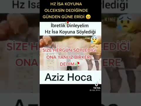 hz İsa koyuna söyledi sözler