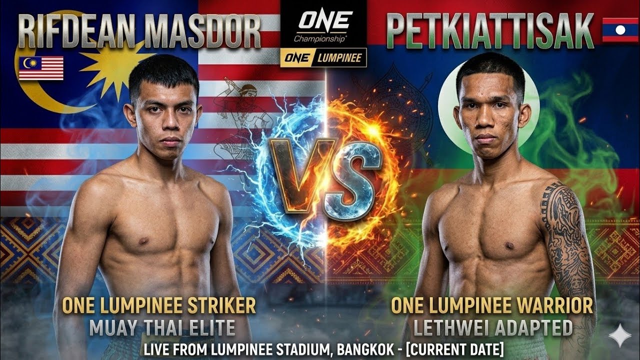 RIFDEAN MASDOR 🇲🇾VS🇱🇦 PETKIATTISAK #boxing #karenpike 