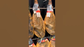 Most expensive ham in the world! #jamon #spain #food
