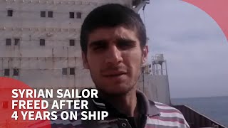 Syrian sailor freed after 4 years on cargo ship off Egyptian coast