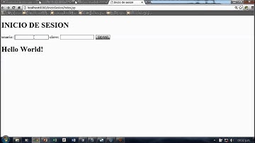 05_inicio de sesión java web-MySQL