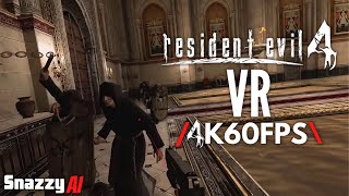 Resident Evil 4 VR Gameplay Trailer | Upgraded to 4K @SnazzyAI