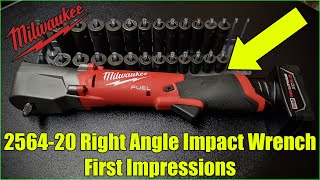 Milwaukee M12 2564-20 Right Angle Impact Wrench: First Impressions. This Is A Game Changer!