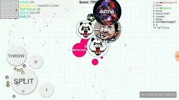 AWESOME DOUBLE SPLITS AND POPSPLIT WINS!// NEW EDITING STYLE// BLOB (Agar.io)