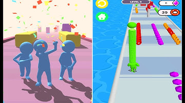 ✅Join and clash 3d🆚Long neck run gameplay | Android walkthrough