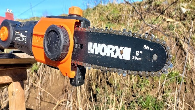 WORX - Elagueuse, tronçonneuse à chaîne 20V - WG…