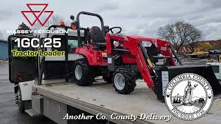 Another Abele Tractor Co County Delivery: Massey Ferguson 1GC.25 to Copake Falls, NY