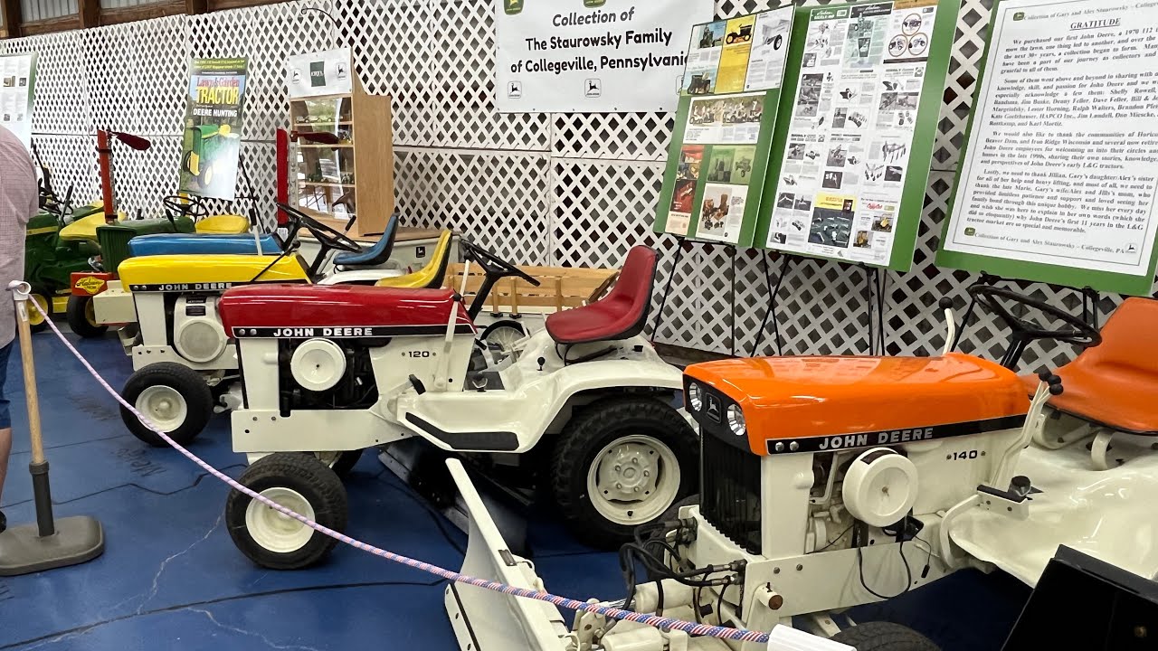 Classic Green Garden Tractors Building 1