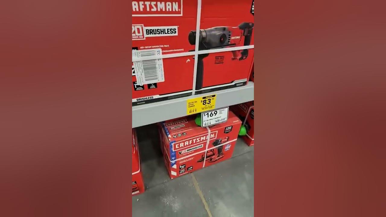 Craftsman Deals at Lowe's YouTube