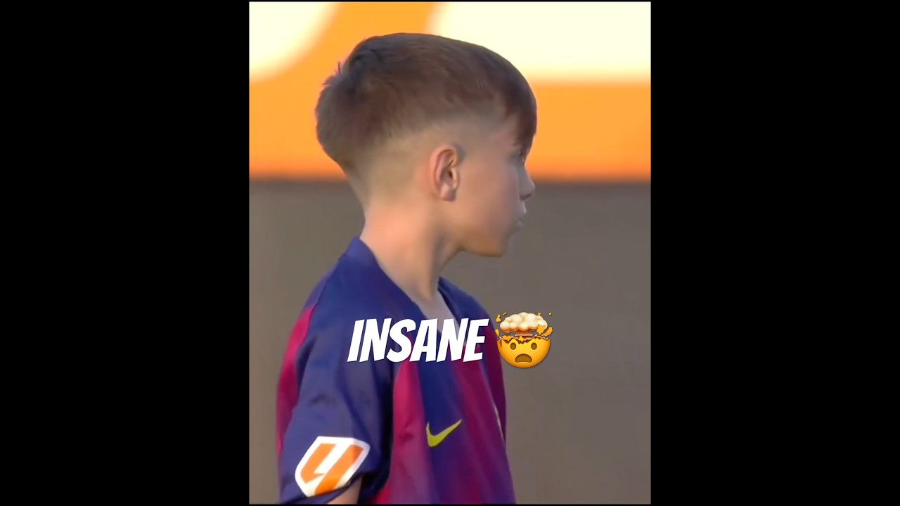 Talented Kid Hugo Galdeano Pt. 1 #football #footballplayer #lamasia #barcelona #messi #spain #soccer
