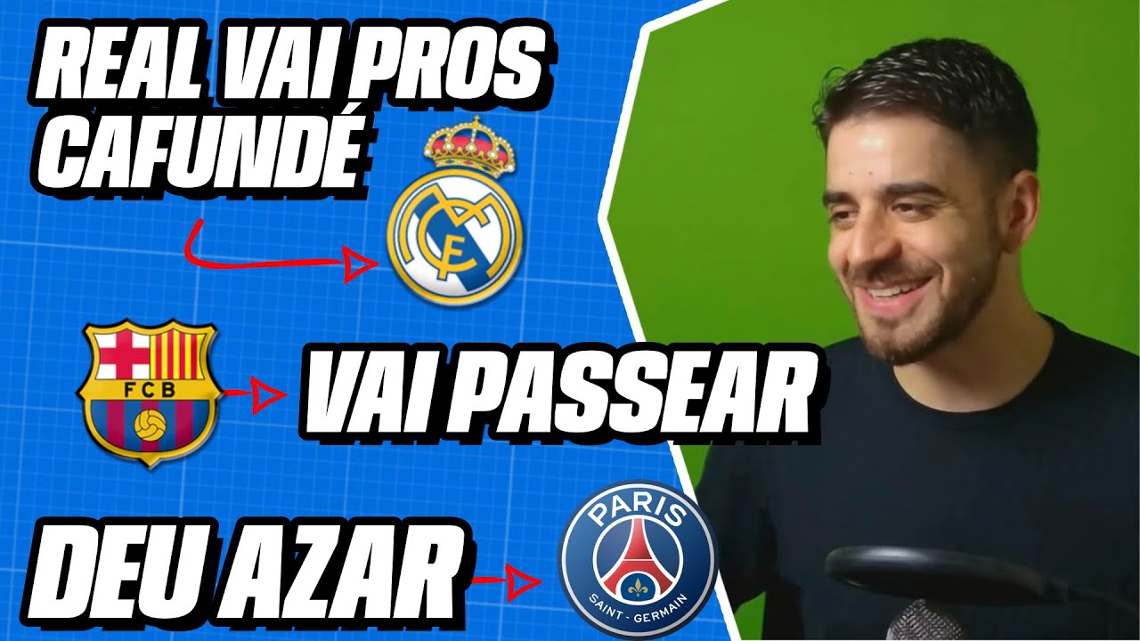 O sorteio da Champions deu bom demais!