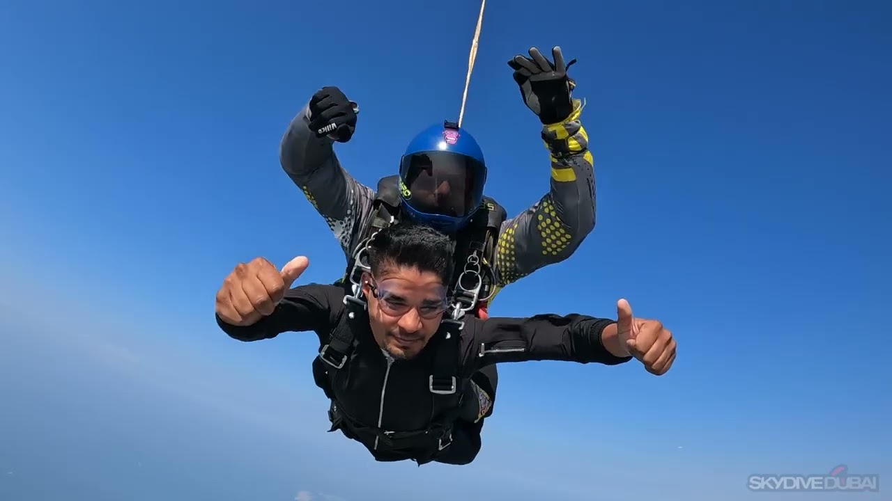 “Skydiving in Dubai – My Mind & Emotions | Journey of Mind”