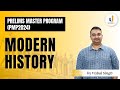 Prelims master program pmp 2024  modern history  by vishal singh  levelup ias