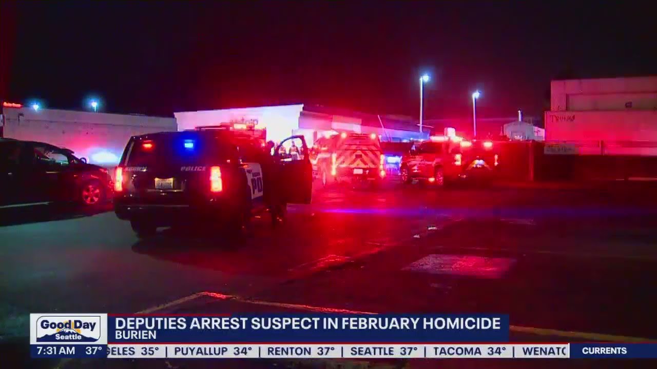 Deputies arrest suspect in February homicide in Burien | FOX 13 Seattle ...