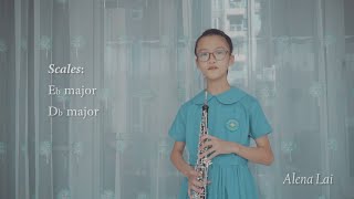 Oboe major scales