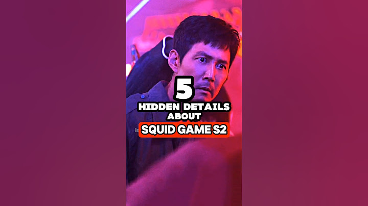 5 HIDDEN DETAILS About Squid Game S2‼️