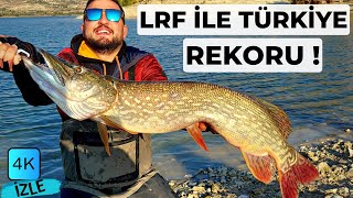 LRF İLE TÜRKİYE REKORU TURNA AVI / CANAVARI LRF İLE YAKALADIK !