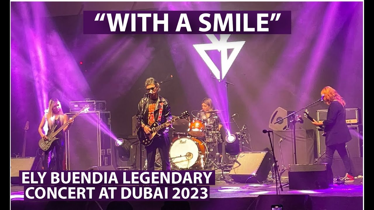 With a smile Eraserheads Ely Buendia legendary concert Dubai 2023