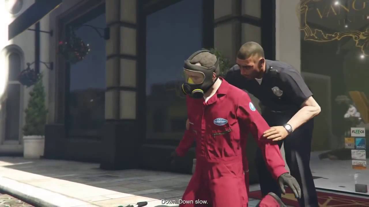 GTA 5 Alternate ending for The Jewel Store Job (Loud / Smart)