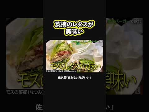 【罪悪感なし】モスのレタスが美味すぎる