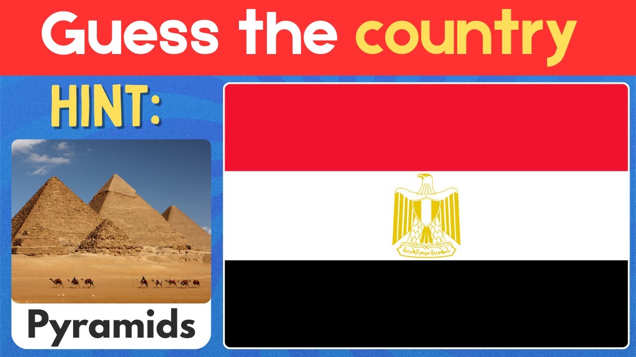 Guess the country by hint 🏴🚩🌏 / guess the 31 country,s / daily quiz ...