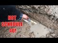 Digging Up & Repairing A Broken Water Line